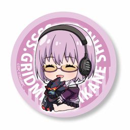 SSSS.Gridman GyuGyutto Can Badge Shinjo Akane (Glasses)