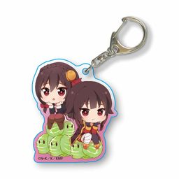 Kono Subarashii Sekai ni Shukufuku wo! Kurenai Densetsu Nayamun Acrylic Key Chain Yunyun & Megumin
