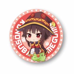 Kono Subarashii Sekai ni Shukufuku wo! Kurenai Densetsu Nayamun Can Badge Megumin