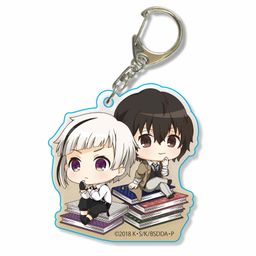 Bungou Stray Dogs DEAD APPLE Nayamun Acrylic Key Chain Nakajima & Dazai