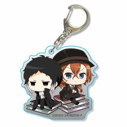 Bungou Stray Dogs DEAD APPLE Nayamun Acrylic Key Chain Akutagawa & Nakahara