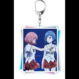 Release The Spyce Deka Key Chain Minamoto Momo & Hanzomon Yuki