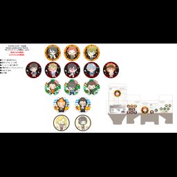 The Idolmaster SideM Design produced by Sanrio Can Badge By Unit Ver. Vol. 3 [Set of 15]