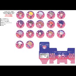 The Idolmaster SideM Design produced by Sanrio Can Badge Group Ver. Vol. 2 [Set of 17]