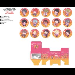The Idolmaster SideM Design produced by Sanrio Can Badge Group Ver. Vol. 3 [Set of 15]