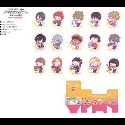 The Idolmaster SideM Design produced by Sanrio Mini Acrylic Stand Group Ver. Vol. 3 [Set of 15]