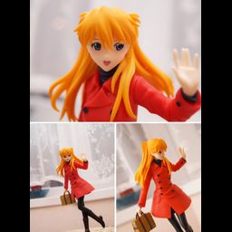 Premium Figure Souryuu Asuka Langley - Coat Figure (22cm)