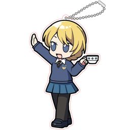 GIRLS und PANZER das Finale High Touch Acrylic Key Chain Darjeeling