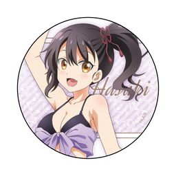 Juliet of Boarding School Can Badge Komai Hasuki Swimwear Ver.