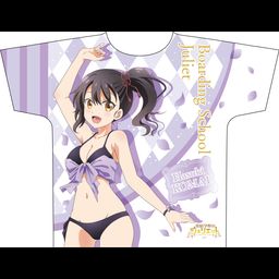 Juliet of Boarding School Full Graphic T-shirt Komai Hasuki Swimwear Ver. (Free Size)