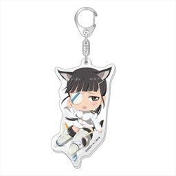 Strike Witches: Road to Berlin Tehepero Big Acrylic Key Chain Mio Ver.