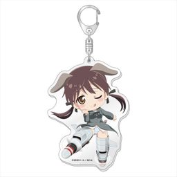 Strike Witches: Road to Berlin Tehepero Big Acrylic Key Chain Gertrud Ver.