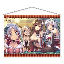 Kanpani Girls HD Tapestry End Card Illustration Part 1