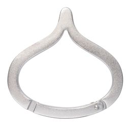 Dragon Quest Smile Slime Carabiner Metal Slime