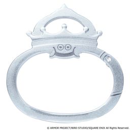 Dragon Quest Smile Slime Carabiner Metal King