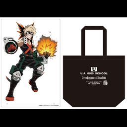 My Hero Academia 1/5 Scale Stand Department of Support Development Studio with Bag Bakugo Katsuki Ver.