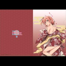Yuigahama Yui Yahari Ore no Seishun Love-come wa Machigatteiru. Zoku Japanese Style Clothing A4 Clear File 