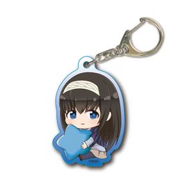 The Idolmaster Cinderella Girls GyuGyutto Acrylic Key Chain Sagisawa Fumika