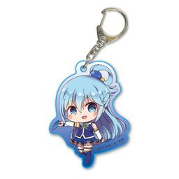 Kono Subarashii Sekai ni Shukufuku wo! 2 TEKUTOKO Acrylic Key Chain Aqua
