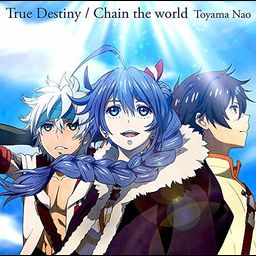 CD Single True Destiny / Chain the world [Anime Edition]
