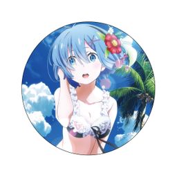 Re:Zero kara Hajimeru Isekai Seikatsu Deka Can Badge Rem A