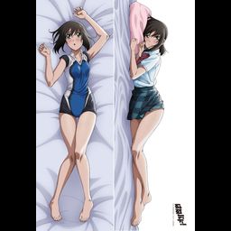 Hanebad! Original Illustration Ayano Heavy Weight 2 Way Premium Dakimakura Cover