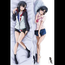 Hanebad! Original Illustration Yuika Smooth Dakimakura Cover