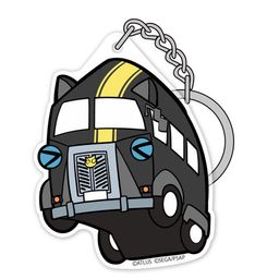 Persona 5 Morgana Car Acrylic Tsumamare Key Chain