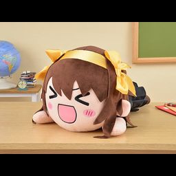 Mega Jumbo Nesoberi Plush Suzumiya Haruhi (40X22cm)