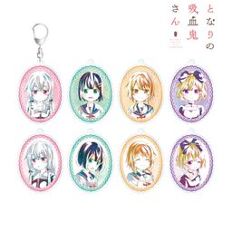 Ms. Vampire who lives in my neighborhood Trading Ani-Art Acrylic Key Chain [Set of 8]
