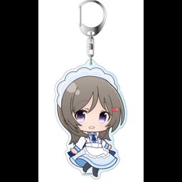 High School Fleet Deka Key Chain Puni Chara China Moeka Maid Ver. 2