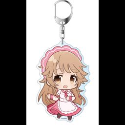 High School Fleet Deka Key Chain Puni Chara Nosa Kouko Maid Ver. 2