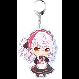 High School Fleet Deka Key Chain Puni Chara Thea Kreutzer Maid Ver. 2