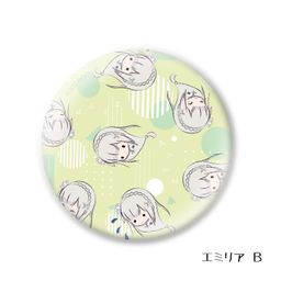 Re:Zero kara Hajimeru Isekai Seikatsu Hologram Can Badge Emilia B