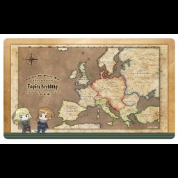 The Saga of Tanya the Evil The Movie Empire Area Map Rubber Mat