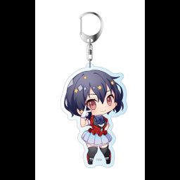 Zombie Land Saga Deka Key Chain Mizuno Ai Idol Deformed Ver.