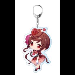 Zombie Land Saga Deka Key Chain Yugiri Idol Deformed Ver.
