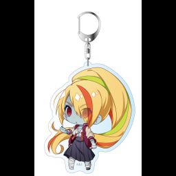 Zombie Land Saga Deka Key Chain Nikaido Saki Zombie Deformed Ver.