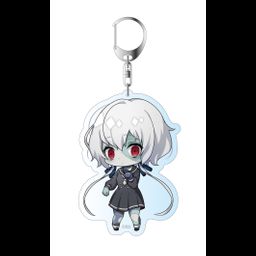 Zombie Land Saga Deka Key Chain Konno Junko Zombie Deformed Ver.