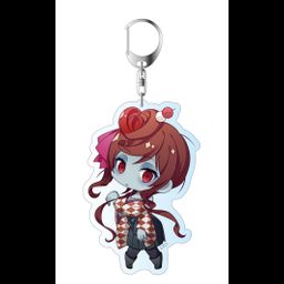 Zombie Land Saga Deka Key Chain Yugiri Zombie Deformed Ver.