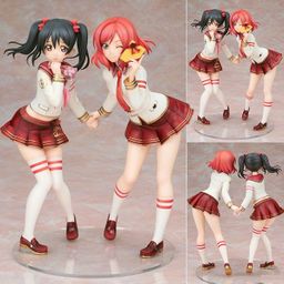 PVC 1/7 Nishikino Maki & Niko Yazawa - Valentine Hen