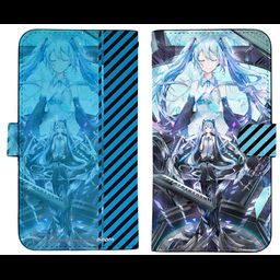 Hatsune Miku Circulator Book Type Smartphone Case 158