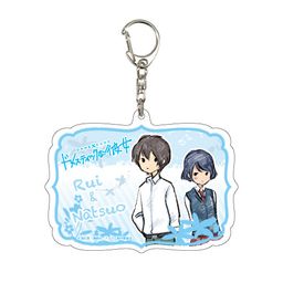 Acrylic Key Chain Domestic Girlfriend 02 Fujii Natsuo & Tachibana Rui (Graff Art Design)
