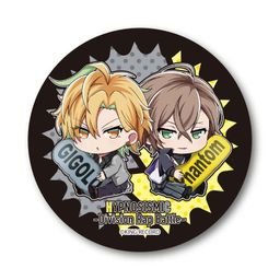 Hypnosismic -Division Rap Battle- GyuGyutto Can Badge Pair Pattern Ver. Izanami Hifumi & Yumeno Gentaro
