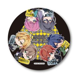 Hypnosismic -Division Rap Battle- GyuGyutto Can Badge Pair Pattern Ver. Shinjuku & Shibuya