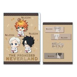 The Promised Neverland GyuGyutto Clear File 3 Pocket 3 People