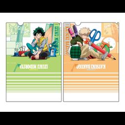 My Hero Academia Clear File Set 1 Midoriya & Bakugo