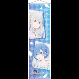 Re:Zero kara Hajimeru Isekai Seikatsu Mini Tapestry Emilia & Rem