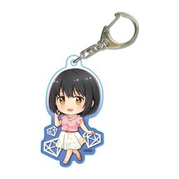 The Idolmaster Cinderella Girls TEKUTOKO Acrylic Key Chain Takafuji Kako