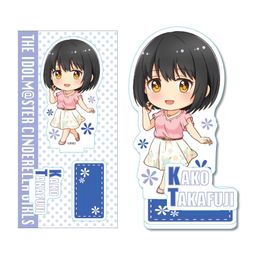 The Idolmaster Cinderella Girls TEKUTOKO Acrylic Figur Takafuji Kako